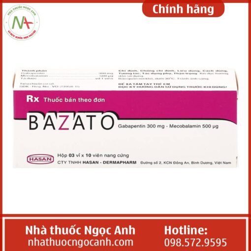 Bazato Hasan là thuốc gì?
