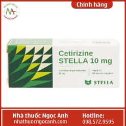 Thuốc Cetirizine STELLA 10mg