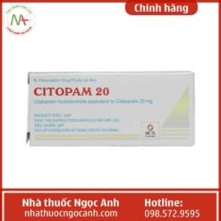 Thuốc Citopam 20mg