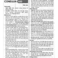 Hướng dẫn sử dụng thuốc Coneulin 500mg