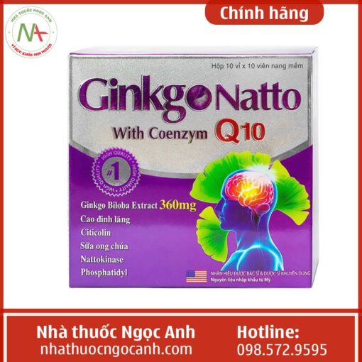 Ginkgo Natto With Coenzym Q10 là gì?