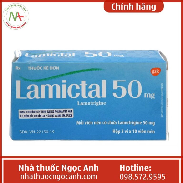 Lamictal 50mg là thuốc gì?