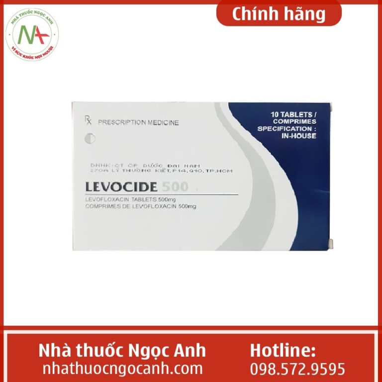 levocide 500mg là thuốc gì