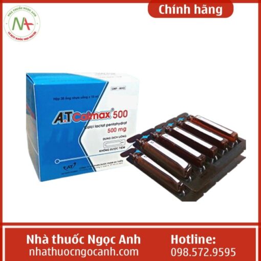 Dung dịch uống A.T CALMAX 500
