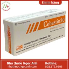 Hộp thuốc Cebastin 20