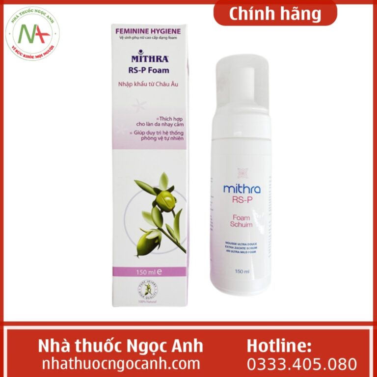 Dung dịch vệ sinh phụ nữ Mithra RS - P Foam