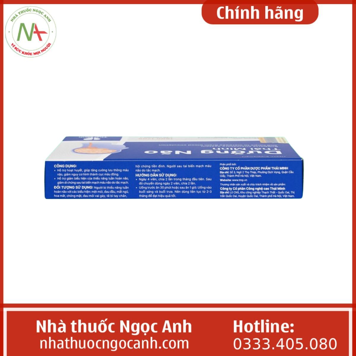 Dưỡng Não Thái Minh