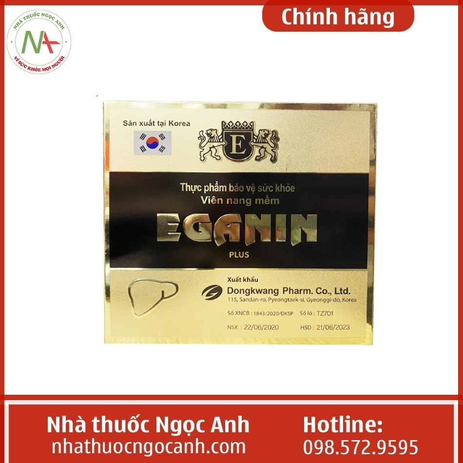 Tác dụng của thuốc Eganin Soft Cap