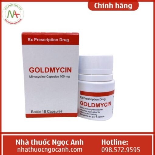 Goldmycin thuốc trị nhiễm khuẩn