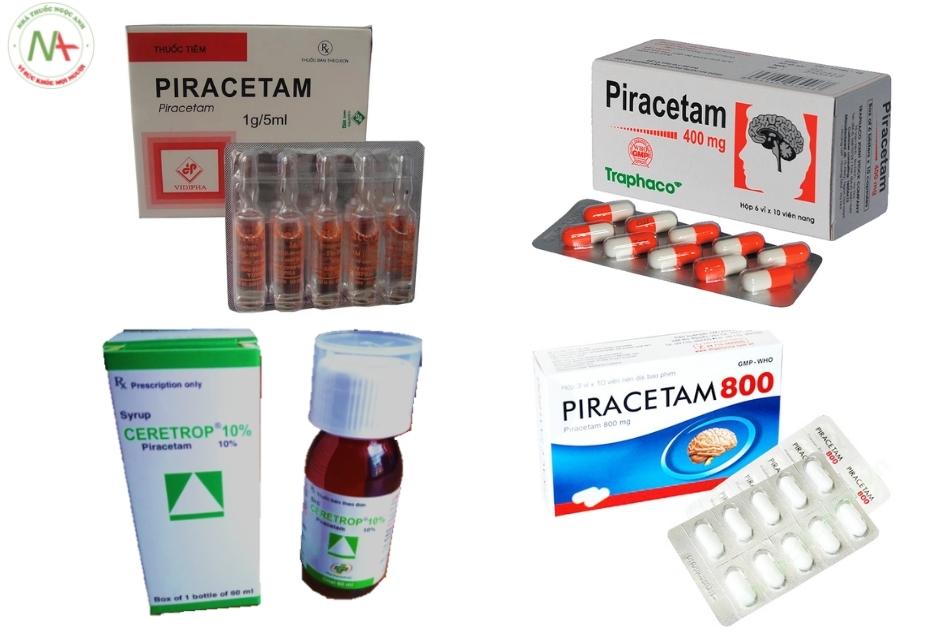 Dạng bào chế của Piracetam