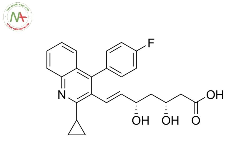 Cấu trúc phân tử Pitavastatin