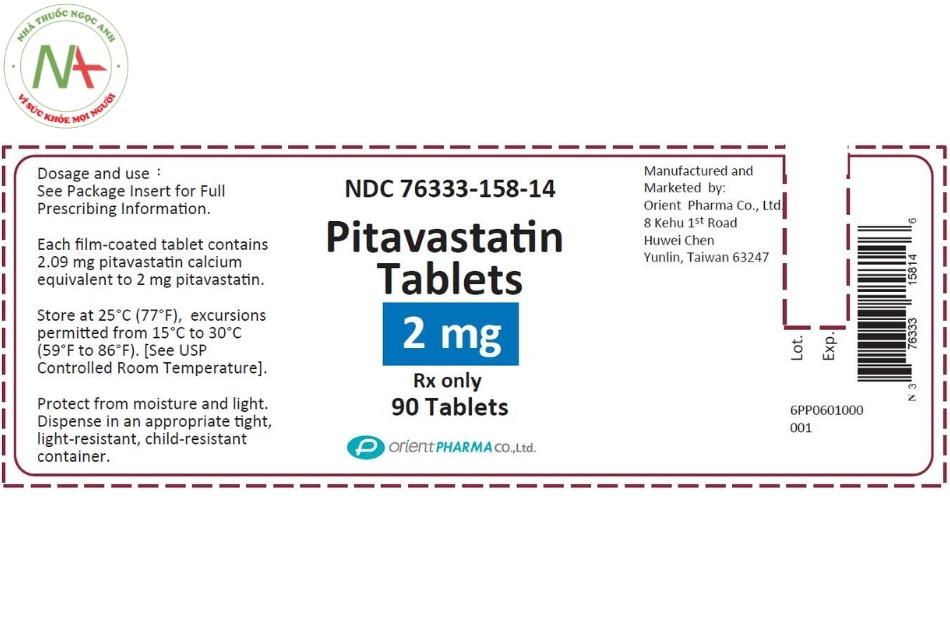 Pitavastatin là thuốc kê đơn, chỉ được sử dụng khi có chỉ định của bác sĩ 