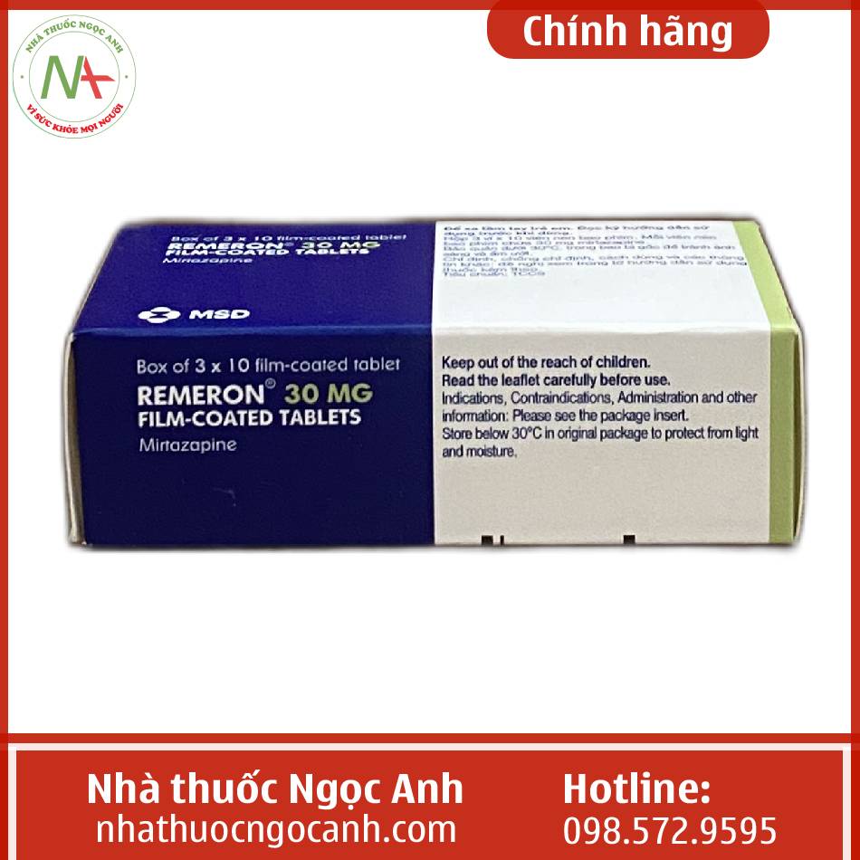 Thuốc Remeron 30mg