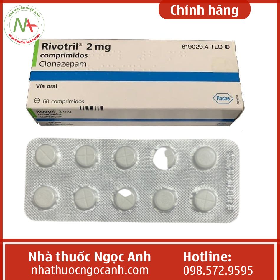 Thuốc Rivotril 2mg Roche có tác dụng gì