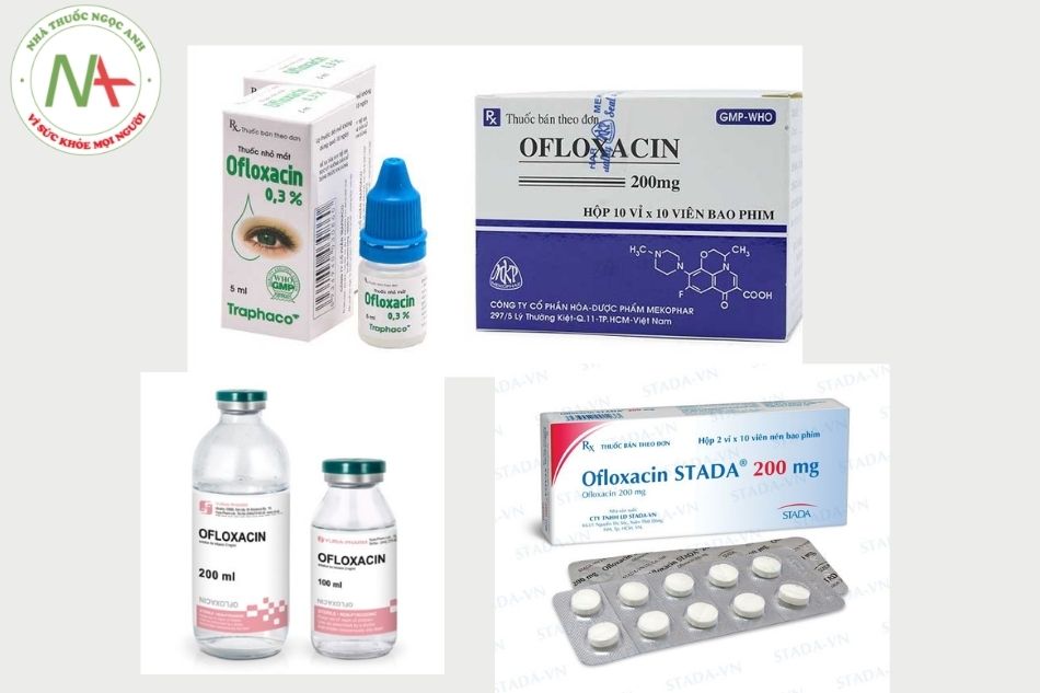 Một số dạng bào chế của Ofloxacin