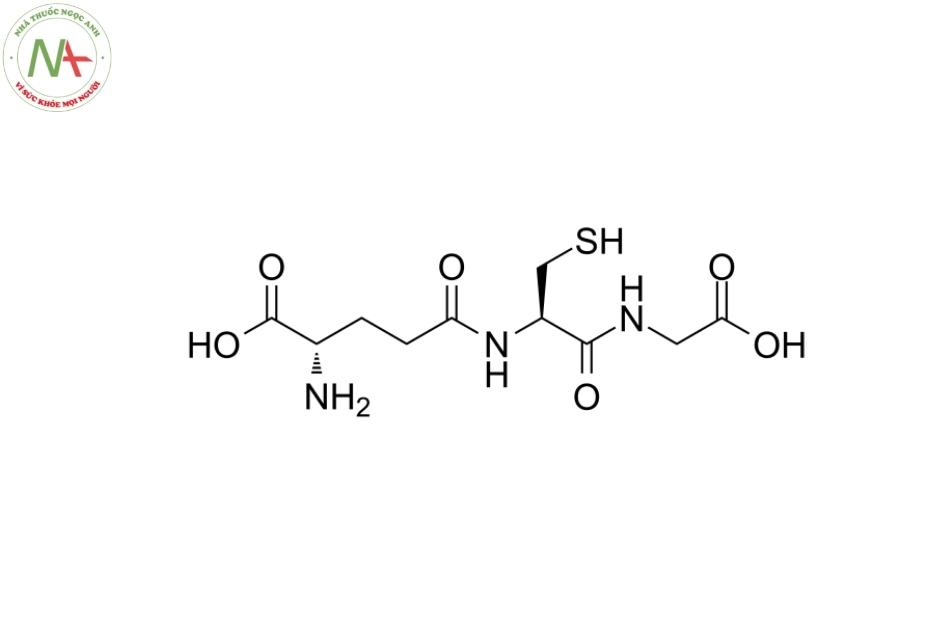 Công thức hóa học của L-Glutathione