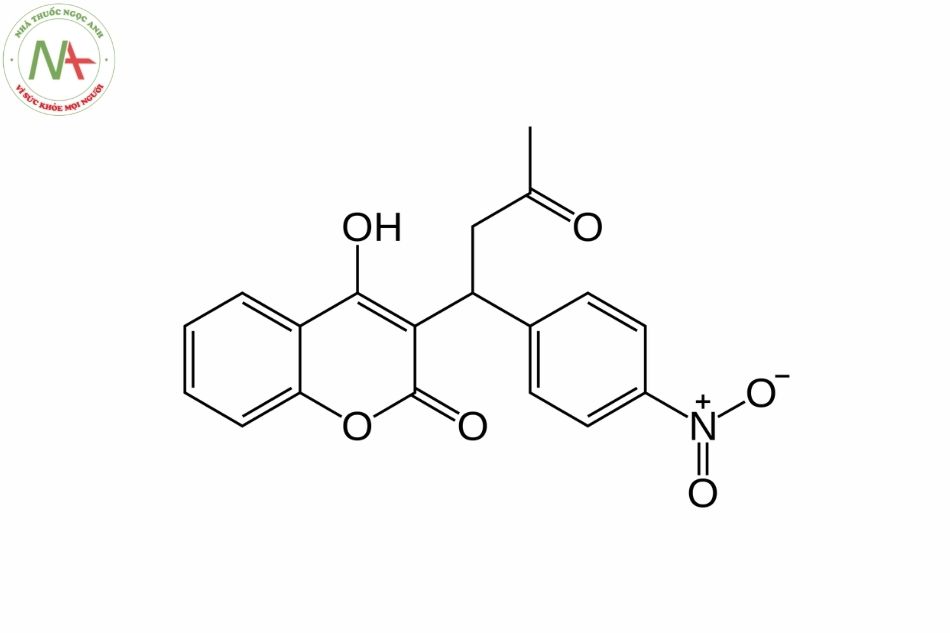 Cấu trúc phân tử Acenocoumarol