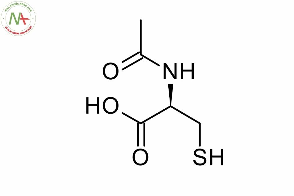 Cấu trúc phân tử Acetylcysteine