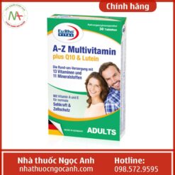 EuRho® Vital A-Z Multivitamin + Q10 & Lutein