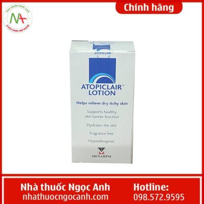 Cần lưu ý gì khi dùng Atopiclair lotion
