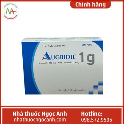 Liều dùng của thuốc Augbidil 1g hộp 14 viên