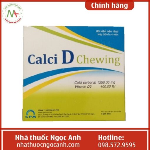 Calci D Chewing là gì?