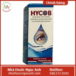 Dung dịch nhỏ mắt Hycob 10ml
