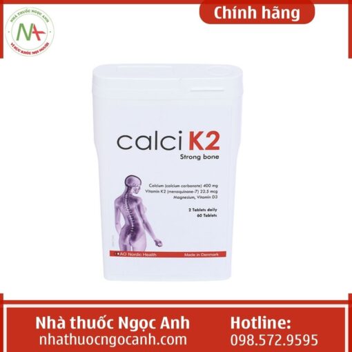 Công dụng của Calci K2 Strong Bone.