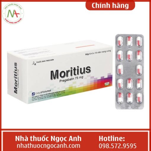Moritius 75mg là thuốc gì?