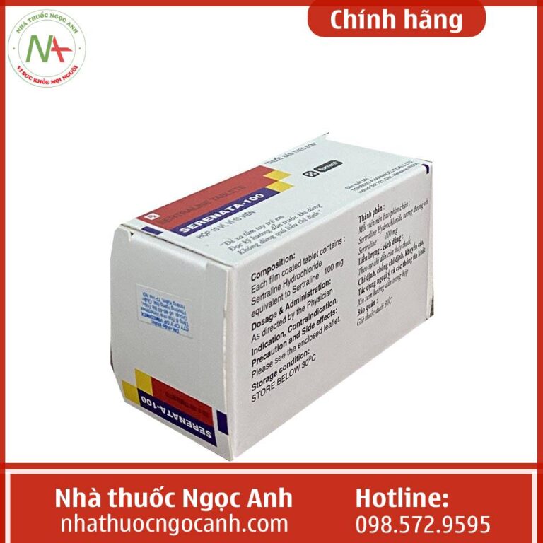 Thuốc Serenata100 (Sertraline 100mg) giá bao nhiêu, mua ở đâu?