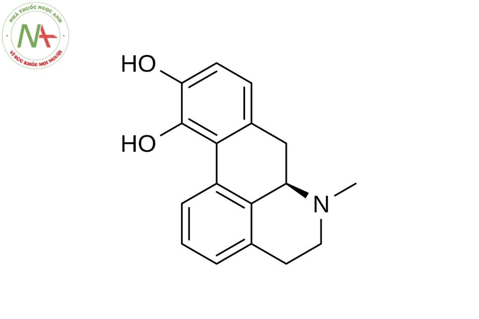 Cấu trúc phân tử Apomorphin