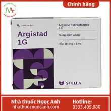 Hộp thuốc Argistad 1g