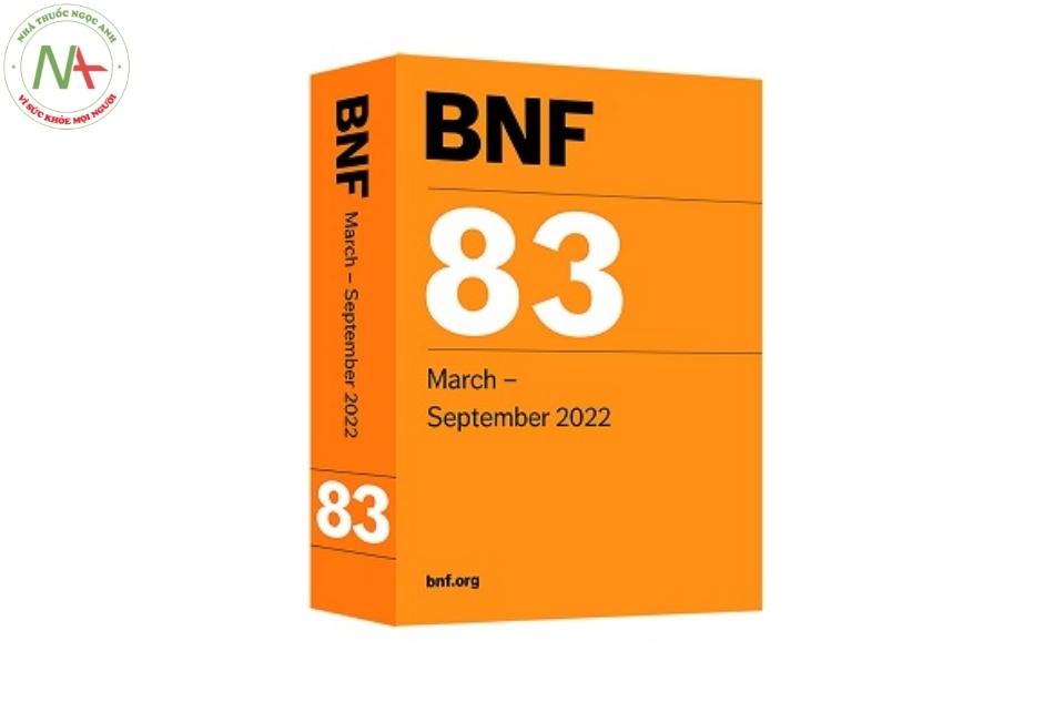 Ấn phẩm BNF 83 đã ra mắt vào tháng 3 năm 2022