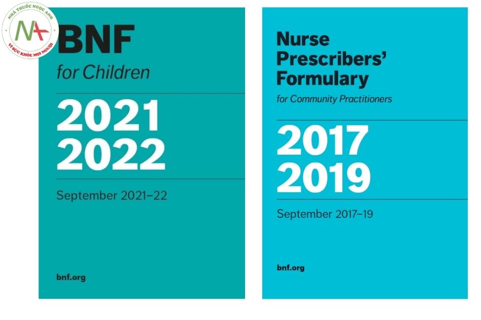 Danh mục thuốc Quốc gia cho Trẻ em của Anh (BNFC) và Danh mục Kê đơn dành cho Y tá và Bác sĩ gia đình (NPF)