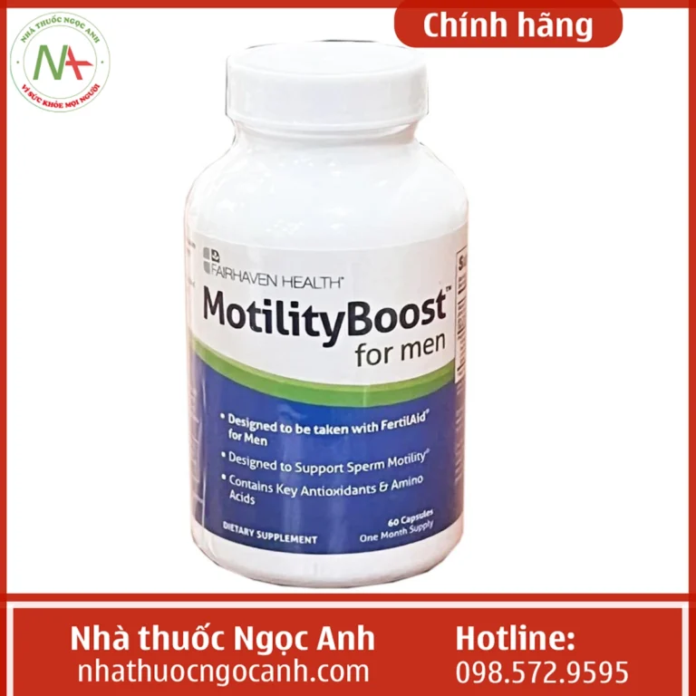 Hộp MotilityBoost For Men