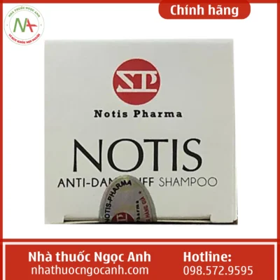 Hộp Notis Anti-Dandruff Shampoo 125ml