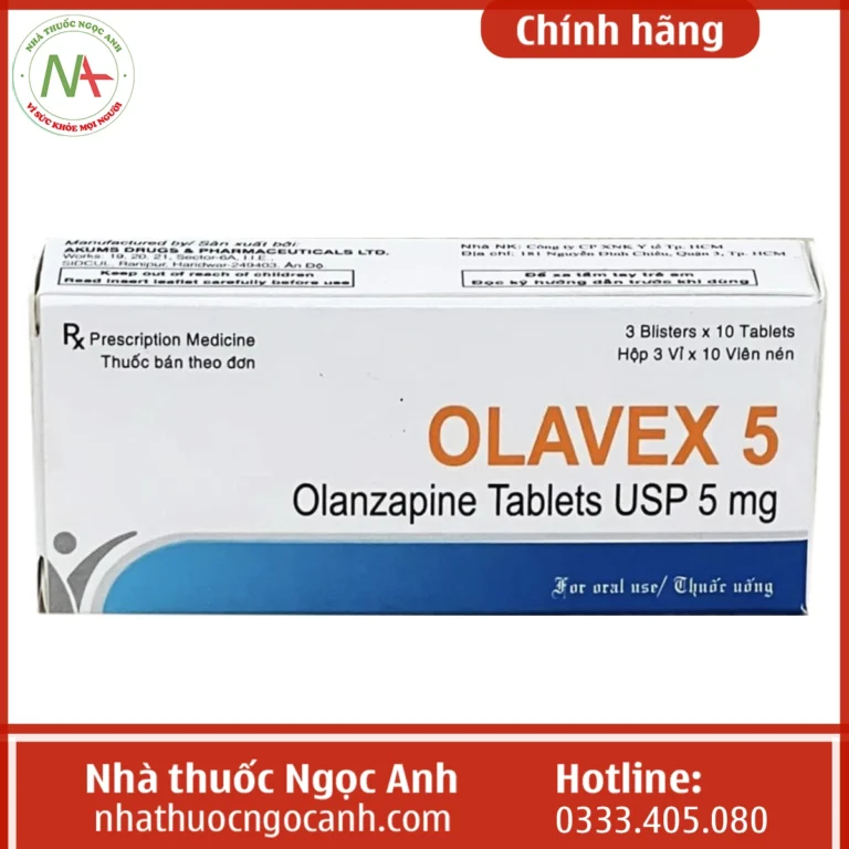 Hộp thuốc Olavex 5