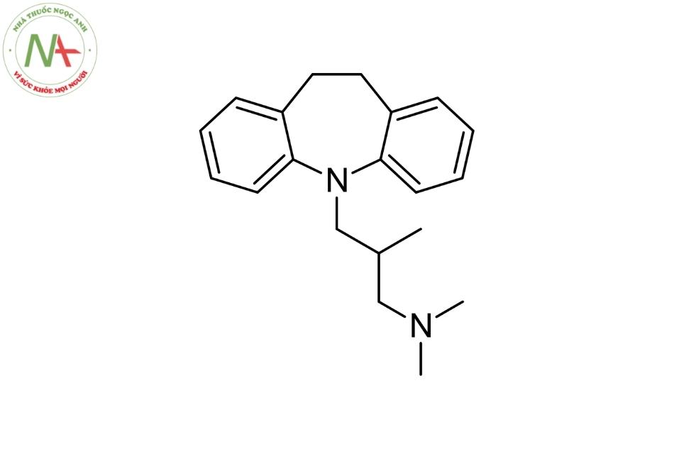 Cấu trúc phân tử Trimipramine