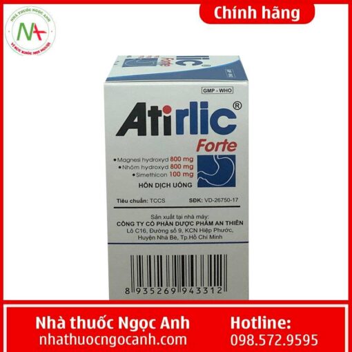 Atirlic Forte là thuốc gì