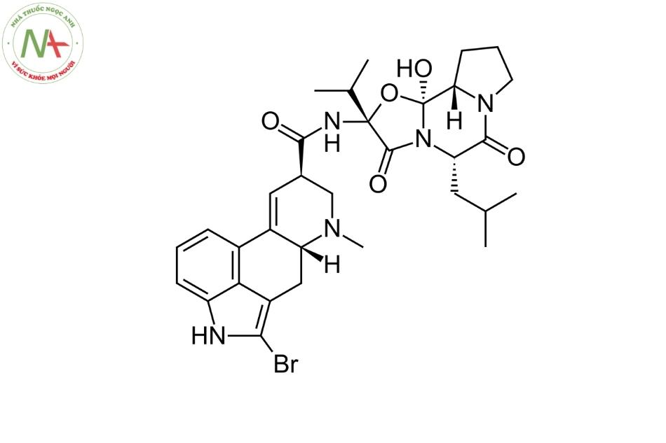 Cấu trúc phân tử Bromocriptine 