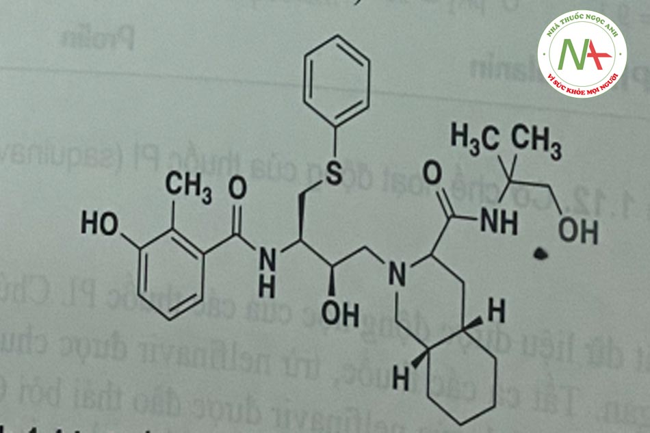 Hình 1.14 chất chuyển hóa có hoạt tính của nelfinavir
