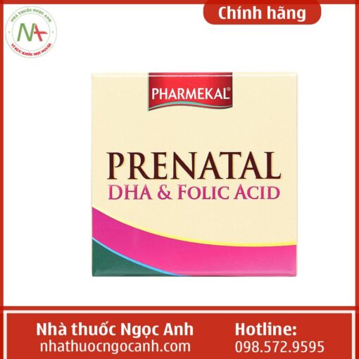 Pharmekal Prenatal DHA & Folic Acid có công dụng gì
