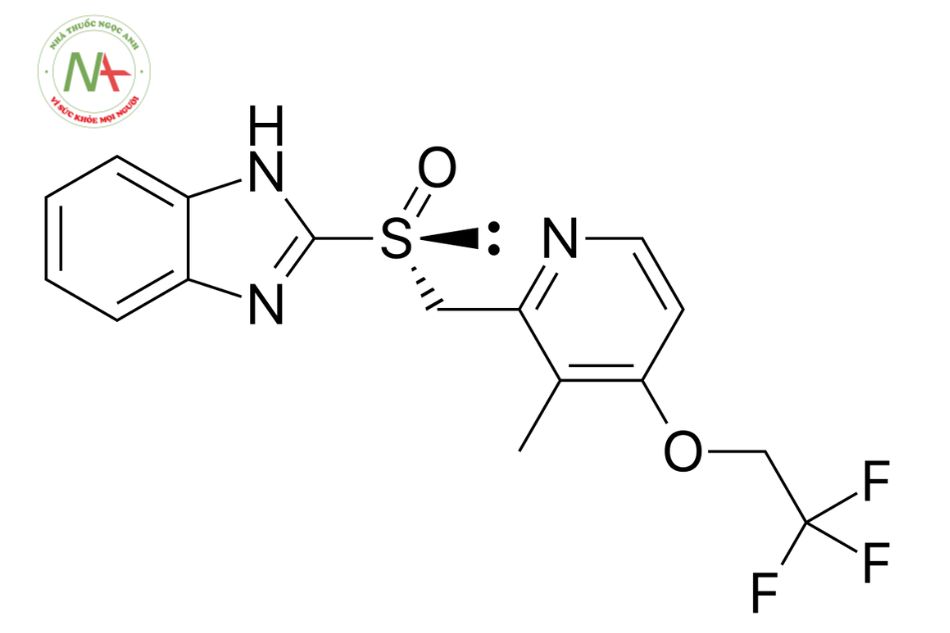 Cấu trúc phân tử của Dexlansoprazol