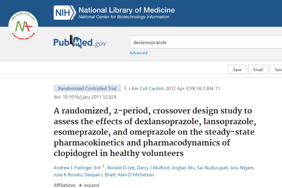 A randomized, 2-period, crossover design study to assess the effects of dexlansoprazole, lansoprazole, esomeprazole, and omeprazole on the steady-state pharmacokinetics and pharmacodynamics of clopidogrel in healthy volunteers