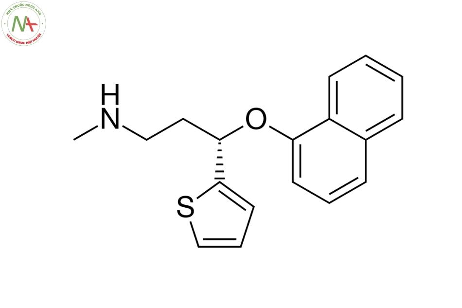 Cấu trúc phân tử Duloxetin