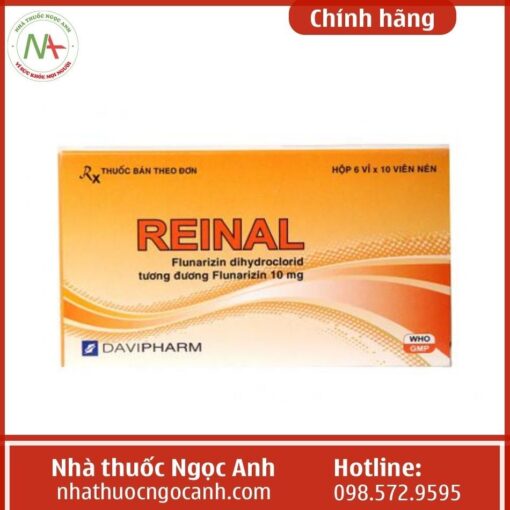 Tác dụng của thuốc Reinal