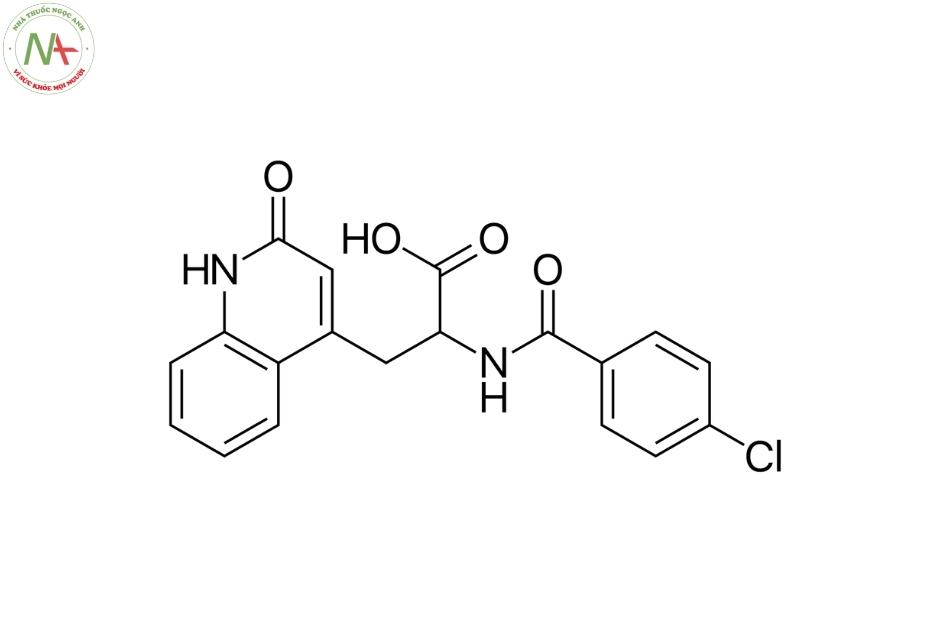 Cấu trúc phân tử Rebamipid