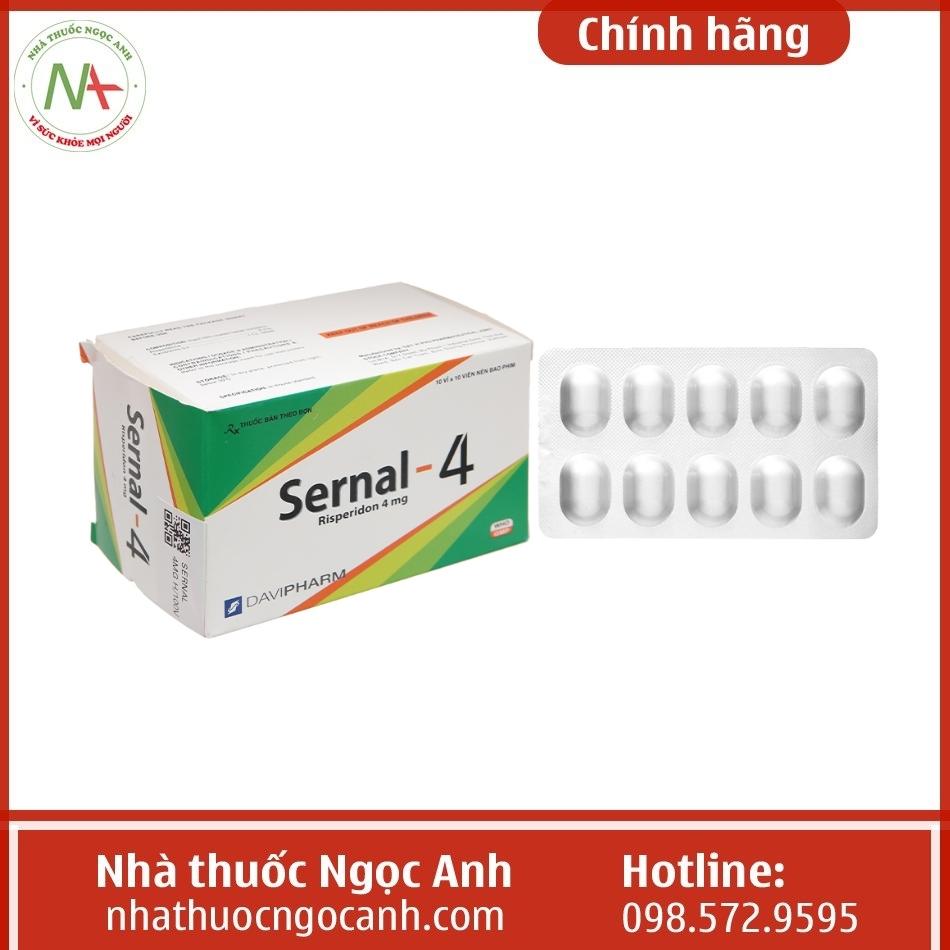 Tác dụng của thuốc Sernal-4