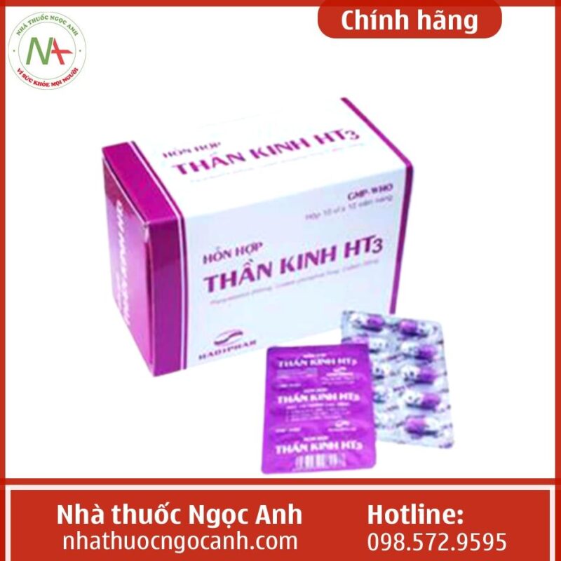 Thuốc Hỗn hợp thần kinh HT3 có tác dụng gì, giá bán bao nhiêu, mua ở đâu