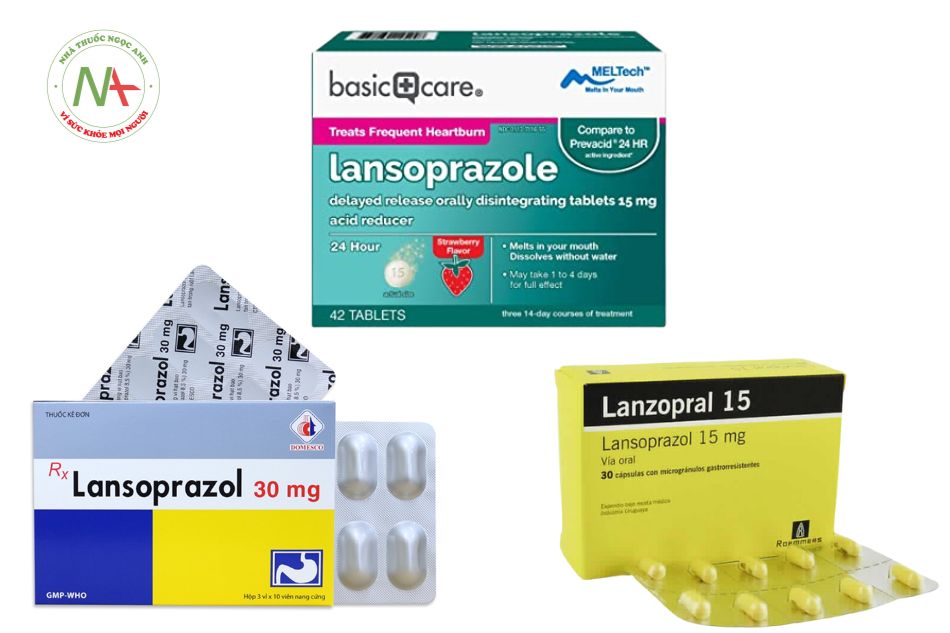Các dạng bào chế của lansoprazol